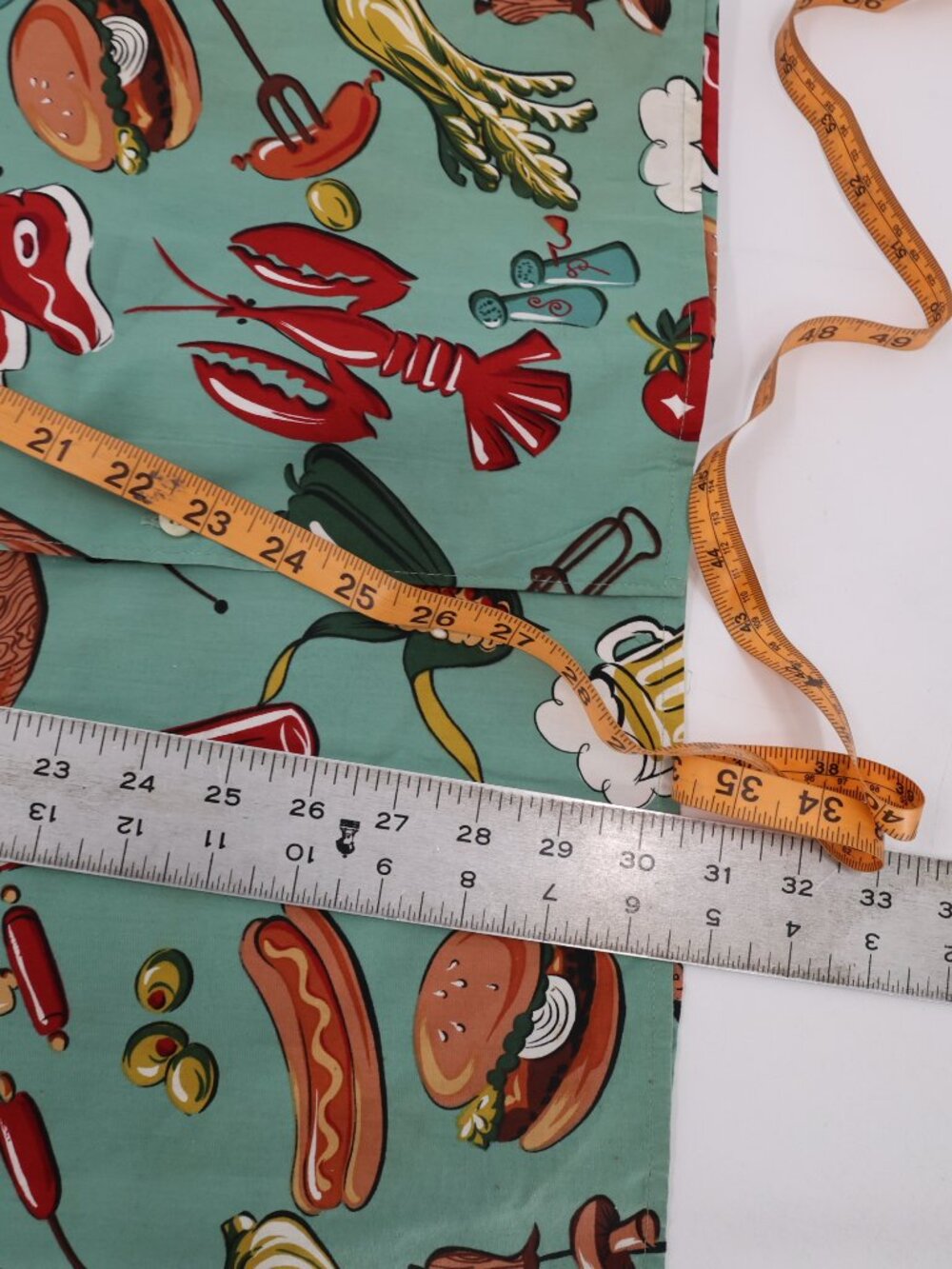 Vintage Reyn Spooner Hawaiian Shirt Men XL Born to Grill Chef Summer BBQ Cookout - Picture 8 of 11